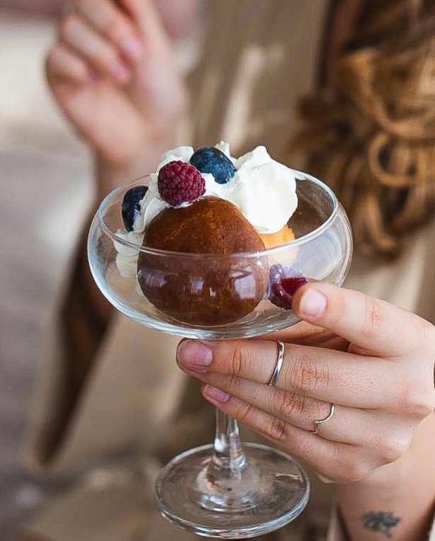 з якою начинкою ромова баба