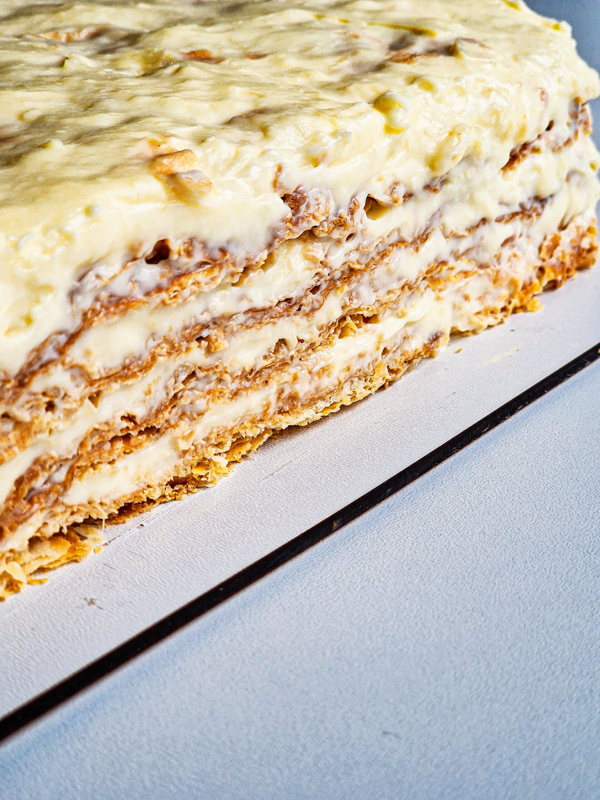 які коржі у звичайного наполеона