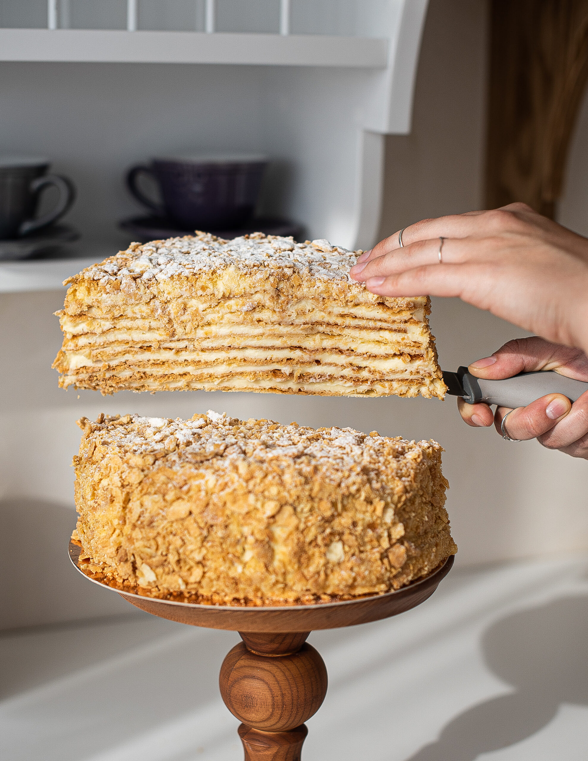 що за крем у наполеоні